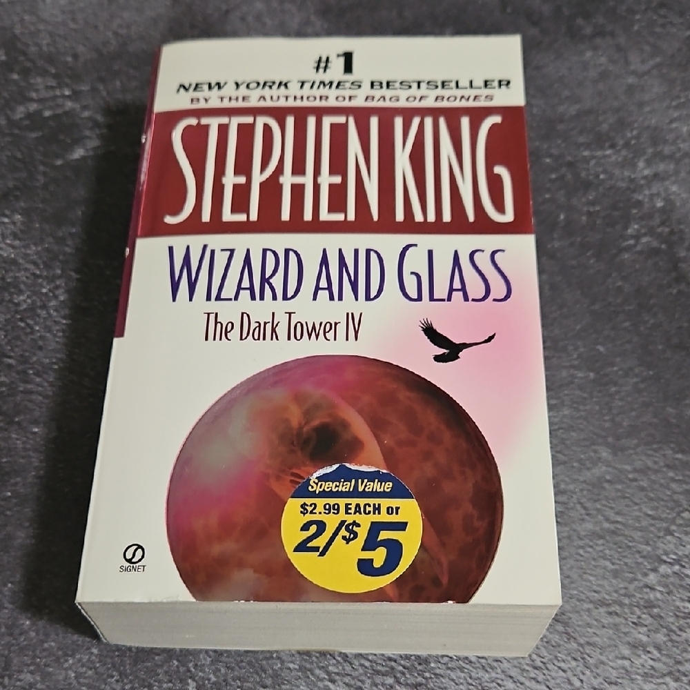 Wizard and Glass Dark Tower IV by Stephen King 1997
